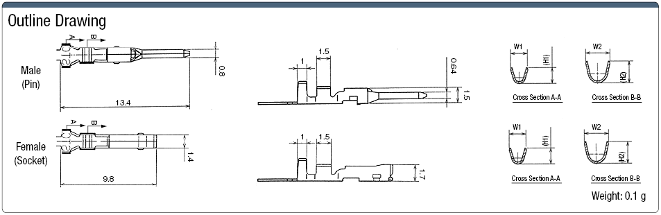 CB01 Waterproof Connector Contact:Related Image