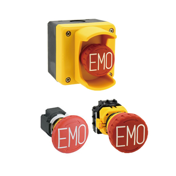 ø22 HW Series, SEMI Emergency off (EMO) Switch