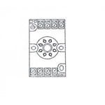 Connecting Socket PF-08TM 