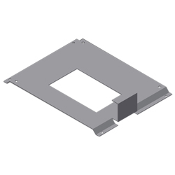 Optional Channel Base For FREQUPS (Bottom Fixing Bracket)<br>