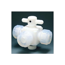 Fluoropolymer 3-Way Valve Connection, ø6, NR0030-01