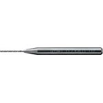 Miniature Long Blade Square End Mill, 2 Blades