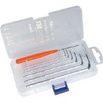 Allen wrench set (Tapered Head®, semi long, fine diameter) 