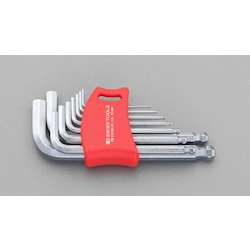 Hexagonal Key Wrench [With Ball Point] Set 9 Pcs EA573CD-91 