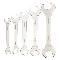 5-Piece Set / 8.0 to 21 mm, Thin Wrench 