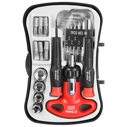  T Type Ratchet DV Set for Furniture Assembly 