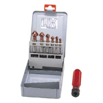 Counter Sink Set TiAlN Coating 6 Pairs 