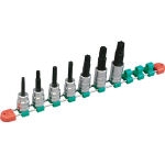 T-Shaped Torx Bit Socket Set (12.7 mm Insertion Angle, with Socket Holder) 