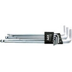 Ball Point L-type Long Hex Wrench Set (Inch Sizes) 