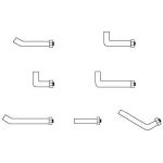 Tool station hook set (set of 10) 