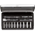 Deep socket wrench set (hex type / 6.3 mm Insertion Angle)