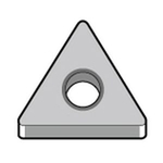 60° Triangle Negative with Hole TNMG16○○GS "Medium to Rough"