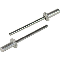 Blind Rivet (Shield Type, Aluminum/Steel), Comes in Eco-Friendly Box