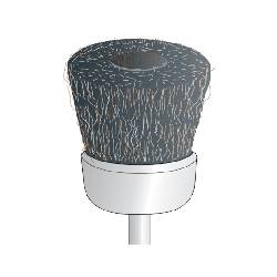 Minimo Metal Brush Cup, Steel, ⌀50