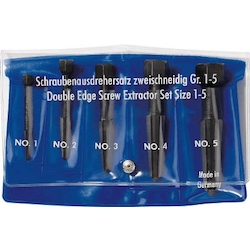 Extractor Set (Square Model), Specifications: 5 pieces included, Vinyl Case 