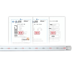 Stainless Steel Straight Edge Warranty (Product Body and JCSS Calibration Certificate)