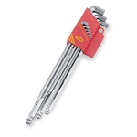 Under-Neck Short Long Ball Point L Type Wrench Set BLB900S 