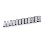 Socket Set (Double Hex, with Holder) HDB412 