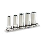 Long Socket Set for Impact Wrenches (with Holder) HNV305L 