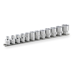 Socket Set (6-point, with Holder) HSB312 