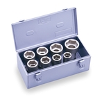 Long Socket Set (with Metal Tray) NV608L 