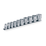 SUS Socket Set (Hexagonal, with Holder) SHS310 