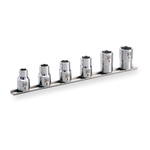 SUS Socket Set (Hexagonal with Holder) SHS406 