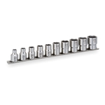 SUS Socket Set (Hexagonal with Holder) SHS410 
