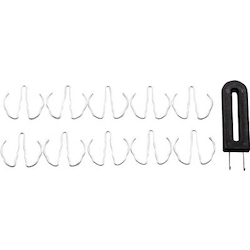 Impact Socket Parts C Ring (10 Pieces) / Puller (1 Piece) Set 