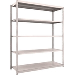 Small to Medium Capacity Boltless Shelf Model M1.5 (150 kg Type, Height 2,100 mm, 5 Shelf Type)
