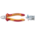 Wire stripper type electrically insulated nippers
