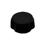 Black, Flower Knob Nut No. 1