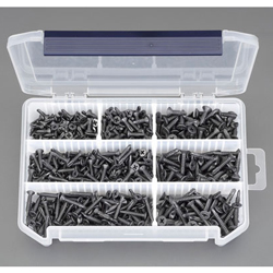 Piercing Screw Set (Countersunk Head / Stainless Steel / Black) 