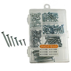 Tapping Screw Set with Case 