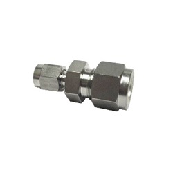 Double Ferrule Type Tube Fitting, Reducing Union, DUR