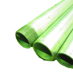 Single End Threaded White Gas Pipe W-SGP