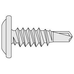 Wafer TH Screws/Drill Screws Bright Chromate