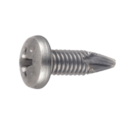 MRX Burrlister, Cross-Head Self-Drilling Screw, Pan Head (For Aluminum Thin Plates)