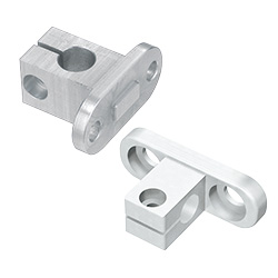 [Clean & Pack]Holders for Aluminum Extrusions, Clamps - Circular Posts