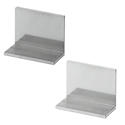 [Clean & Pack]L-Shaped Angle Bar, Milled Surfaces - Outside Corner Perpendicular, Plate Thickness Configurable
