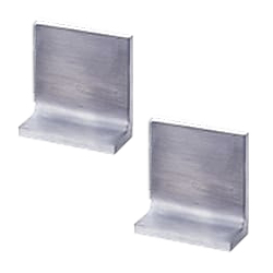 [Clean & Pack]L-Shaped Angle Bar, Milled - Inside Unmilled, Outside Corner Perpendicular, Dimension Configurable