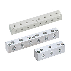 [Clean & Pack]Manifold Block - Pneumatic, T-Shaped Hole