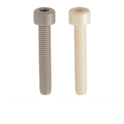 [Clean & Pack]Plastic Hex Socket Head Cap Screws - No Knurling, Single Item / Small Box