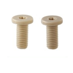 [Clean & Pack]Plastic Extra Low Head Cap Screws - PEEK / PPS - Package / Small Box