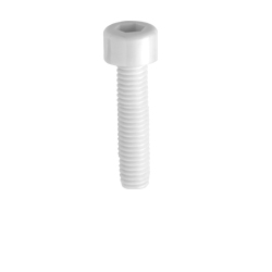 [Clean & Pack]Plastic Hex Socket Head Cap Bolt, PVDF
