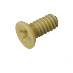 [Clean & Pack]Plastic Micro Flat Head Screw PEEK