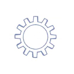 Toothed Lock Washer, Externally Toothed Type