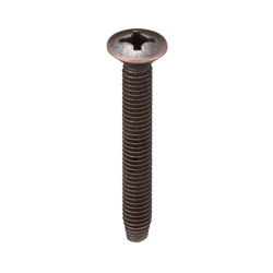 Cross Recessed Raised Countersunk Head Tapping Screws, 3 Models Grooved C-1 Shape