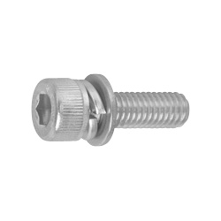 Hexagon Socket Bolt (Cap Screw) I = 3 (with Integrated SW+ISO W), by Tomishin
