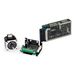 Controller Built-in Microstepping Driver &amp; Stepper Motor Set, CSA-UP With Power Supply Unit 